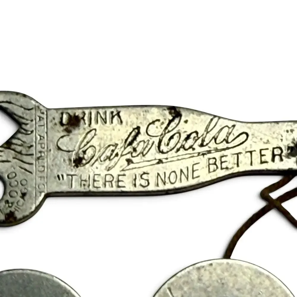 Set 2 VTG Libby's Baby Foods Lid Opener & Cala Cola Eagle Bottle Opener Metal